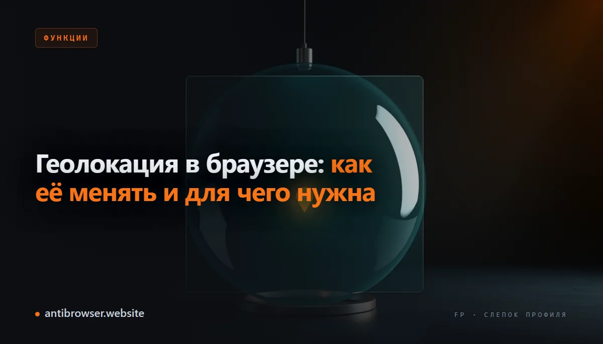 Схема передачи геолокации браузером сайту: запрос navigator.geolocation, координаты профиля, сверка с IP-адресом и часовым поясом